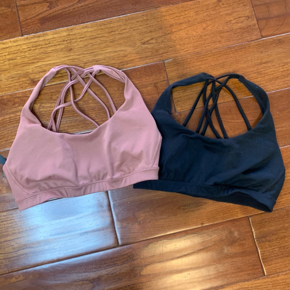 Victoria's Secret Sports Bra Lot Size Small Incredible Essentials Black Blush